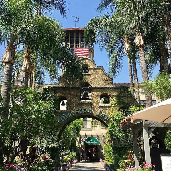 UCR Loves Riverside: Mission Inn Entrance