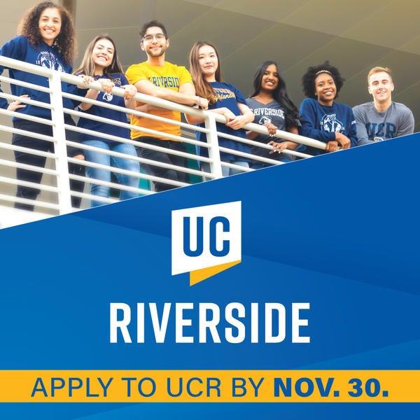 Apply to UCR Graphic Undergraduate Admissions