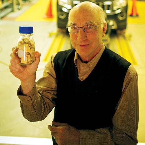 Charles Wyman, Ford Motor Company Chair in Environmental Engineering, Center for Environmental Research and Technology (CE-CERT), and distinguished professor of chemical and environmental engineering, is seeking to find alternative, renewable energy sources.