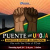 A graphic promoting the Puente X Umoja Admitted Student Celebration
