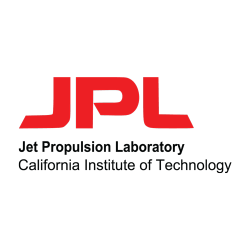 The logo for Jet Propulsion Laboratory for the California Institute of Technology