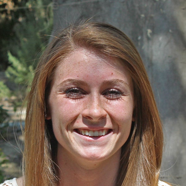 Student Amy Ayotte