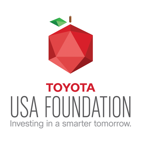 The logo for the Toyota USA Foundation