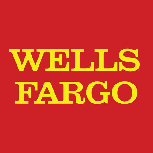 The logo for Well Fargo bank