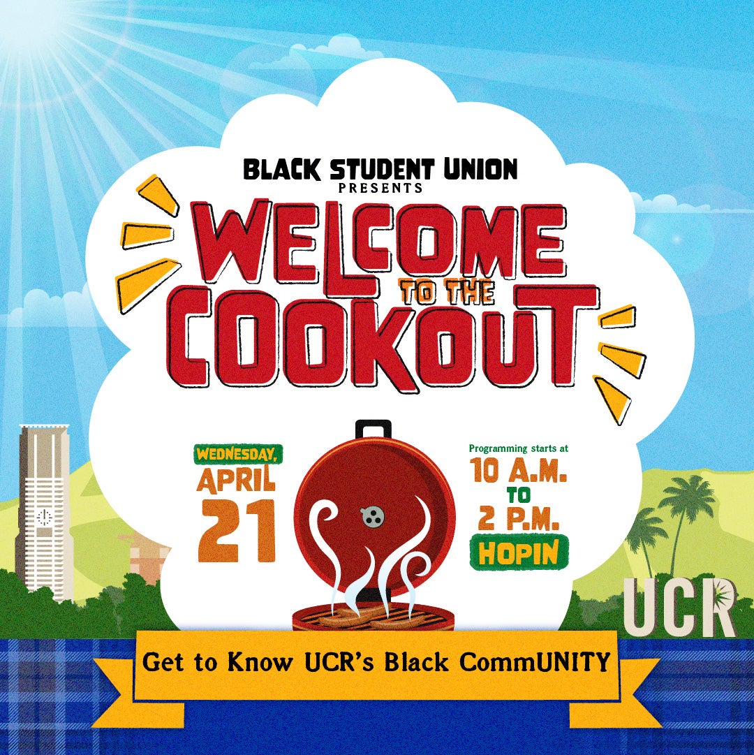 Welcome to the Cookout,Wednesday, April 21 | 10 a.m-2 p.m | Hopin