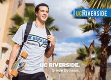Undergraduate Admissions Brochure Cover of UCR's Undergraduate Admissions Brochure